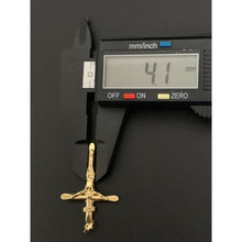 Load image into Gallery viewer, 18K Gold Pendant Cross 1.37 grams - Rafant