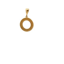 Load image into Gallery viewer, 18K Gold Pendant Pendant Round Circle Tiny 0.87 grams - Rafant