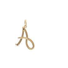 Load image into Gallery viewer, 18K Gold Pendant Letter Initial A - Rafant