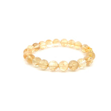 Load image into Gallery viewer, 18K Gold Dragon Pixiu Piyao Lucky Charm Beads Bracelet Gemstones Citrine 8mm - Rafant