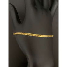 Load image into Gallery viewer, 18K Gold Bracelet Chain Triple Lock 2.54 grams Size 7.25 inches