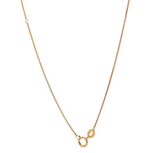 Load image into Gallery viewer, 18K Gold Necklace Chain 17.5 inches Pendant Round Circles Tiny Beads 1 gram - Rafant