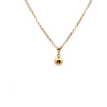 Load image into Gallery viewer, 18K Gold Bracelet with Ball Charm 8 inches 1.78 grams - Rafant