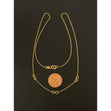 Load image into Gallery viewer, 18K Gold Necklace Infinity 1.16 grams 18 inches - Rafant