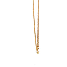 Load image into Gallery viewer, 18K Gold Necklace Chain Curb 17.5 inches 2.21 grams - Rafant