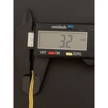 Load image into Gallery viewer, 18K Gold Bracelet Chain Triple Lock 2.54 grams Size 7.25 inches