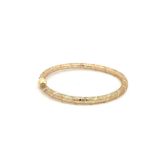 Load image into Gallery viewer, 18K Gold Bracelet Mesh Soft Bangle Size 6.5 inches - Rafant