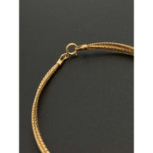 Load image into Gallery viewer, 18K Gold Bracelet Bangle Soft Mesh 0.97 grams Size 6.25 inches