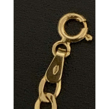 Load image into Gallery viewer, 18K Gold Bracelet Chain Link 7.5 inches 1.91 grams