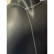 Load image into Gallery viewer, 925 Sterling Silver Add-a-Bead Chain with 18k Solid Gold Accent, Customizable Minimalist Necklace Interchangeable Design