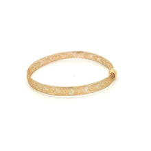 Load image into Gallery viewer, 18K Gold Bracelet Mesh Soft Bangle Flexible Size 6.5 inches 0.85 grams - Rafant