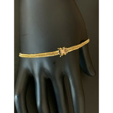 Load image into Gallery viewer, 18K Japan Gold Chain Bracelet Size 8 inches 4.13 grams - Rafant