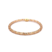 Load image into Gallery viewer, 18K Gold Bracelet Mesh Soft Bangle Flexible Size 6.75 inches 1.15 grams - Rafant