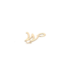 Load image into Gallery viewer, 18K Gold Pendant Letter Initial M - Rafant