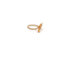 Load image into Gallery viewer, 18K Gold Ring Flower 1.5 grams Size 6 - Rafant