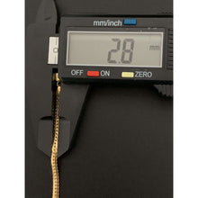 Load image into Gallery viewer, 18K Gold Bracelet 7.5 inches 2.28 grams