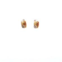 Load image into Gallery viewer, 18K Gold Earrings French Clips Tricolor 1.27 grams - Rafant