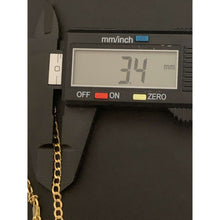 Load image into Gallery viewer, 18K Gold Bracelet Chain Curb Link 1.63 grams Size 7.5 inches