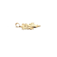 Load image into Gallery viewer, 18K Gold Pendant Lucky Dragon Large 1.4 grams - Rafant