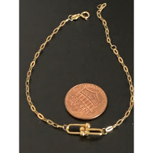 Load image into Gallery viewer, 18K Gold Bracelet Size 7.5 inches 1.15 grams - Rafant