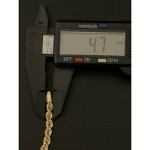 Load image into Gallery viewer, 18K Gold Bracelet Rope Chain Size 7 inches 4.03 grams - Rafant