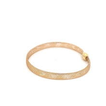 Load image into Gallery viewer, 18K Gold Bracelet Mesh Soft Bangle 6.5 inches 0.82 grams - Rafant