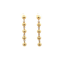 Load image into Gallery viewer, 18k Gold Earrings Dangling Balls