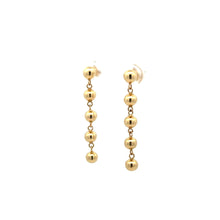 Load image into Gallery viewer, 18k Gold Earrings Dangling Balls