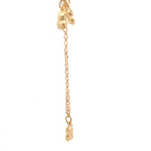 Load image into Gallery viewer, 18k Yellow Gold Bracelet Animal Bear Charms Size 7.5 - Rafant