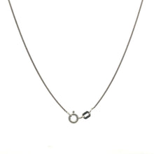 Load image into Gallery viewer, 925 Sterling Silver Necklace Snake Chain 0.8mm Made in Italy - Rafant