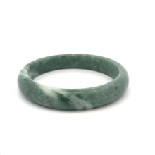 Load image into Gallery viewer, Natural Jade Gemstone Bangle Bracelet Size 7.5 inches