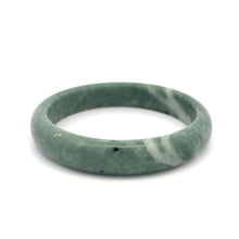 Load image into Gallery viewer, Natural Jade Gemstone Bangle Bracelet Size 7.5 inches
