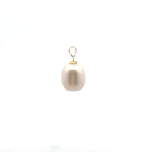Load image into Gallery viewer, 18K Gold Pendant Freshwater Pearl Irregular Shape - Rafant