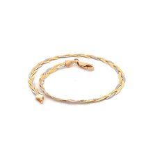 Load image into Gallery viewer, 18K Gold Bracelet White Yellow Gold 2.79 grams Size 7.5 inches