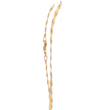 Load image into Gallery viewer, 18K Gold Bracelet White Yellow Gold 2.79 grams Size 7.5 inches