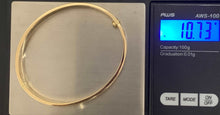 Load image into Gallery viewer, 18K Gold Bangle Bracelet 16CM 10.73 Grams