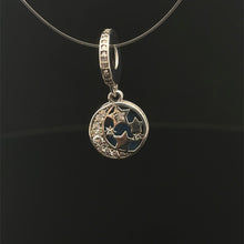 Load image into Gallery viewer, 925 Sterling Silver Pendant Stars Moon For Charm Bracelet