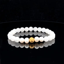 Load image into Gallery viewer, 18K Gold Money Coin Ball Gemstones Birthstones Pearl Aquamarine Amethyst Emerald Pearl 5-6mm