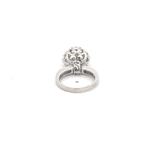 Load image into Gallery viewer, 925 Sterling Silver Ring Heart Cubic Zirconia Size 5 - Rafant