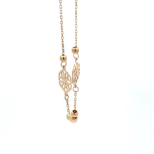 Load image into Gallery viewer, 18K Gold Bracelet Flower Beads Charm 7 inches plus one inch Extension 1.50 grams - Rafant