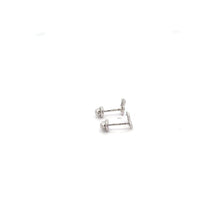 Load image into Gallery viewer, 925 Sterling Silver Stud Snake Earrings Small Screw Back