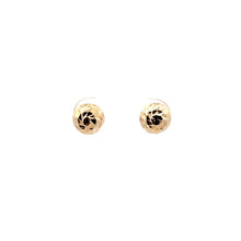 Load image into Gallery viewer, 18K Gold Earrings Stud Ball 1.67 grams - Rafant