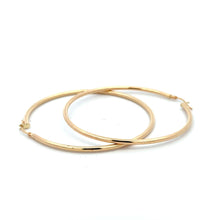 Load image into Gallery viewer, 18k Gold Earrings Extra Large Hoops Earrings