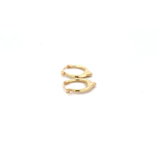 Load image into Gallery viewer, 14k Gold Earrings Hoops Heart - Rafant