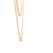 Load image into Gallery viewer, 18K Yellow Gold Necklace Chain Cable Link 2.30 grams 19.5 inches - Rafant