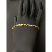 Load image into Gallery viewer, 18K Gold Bracelet 7.75 inches 3.96 grams