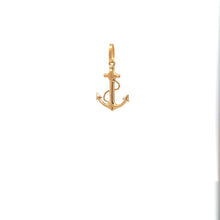 Load image into Gallery viewer, 18K Gold Pendant Charm Anchor - Rafant
