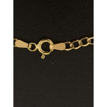 Load image into Gallery viewer, 18K Gold Bracelet Chain Curb Link 1.63 grams Size 7.5 inches