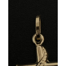 Load image into Gallery viewer, 18K Gold Pendant Anchor Jesus Christ Cross 1.68 grams - Rafant