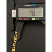 Load image into Gallery viewer, 18K Gold Bracelet Chain Link 7.5 inches 3.04 grams